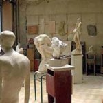 L'atelier de sculpture à Paris