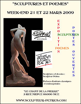 "Sculptures et Poèmes" Week-End "Portes Ouvertes"
