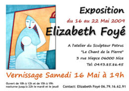 L'exposition d'Elisabeth Foyé