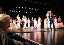 Lors de la soirée Miss Nice 2009 : élection d'Anaïs Governatori