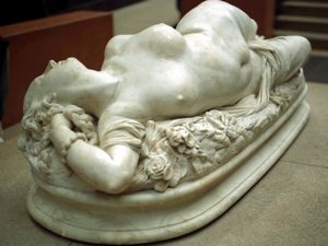 La Femme Piquée Par Un Serpent Sculpture d'Auguste Clésinger