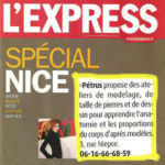L'Express cite l'école de sculpture de Pétrus