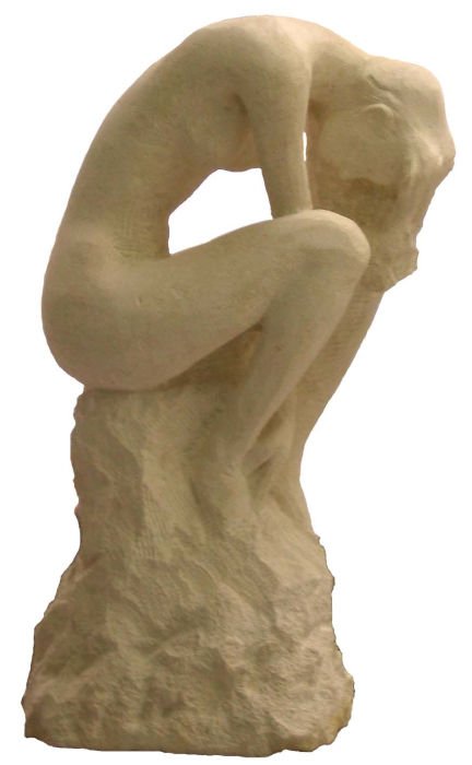 Le Silence, sculpture sur pierre