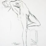 Nu de femme à la mine de plomb