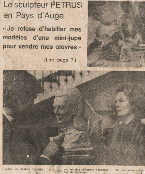 Un article sur le buste de Grace