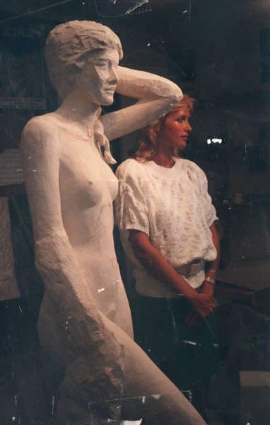 Séance de pose avec Corinne