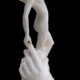 La Naissance d'Eve, une sculpture en taille directe
