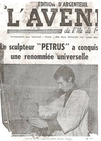 Le buste de Félix Gaillard dans la presse