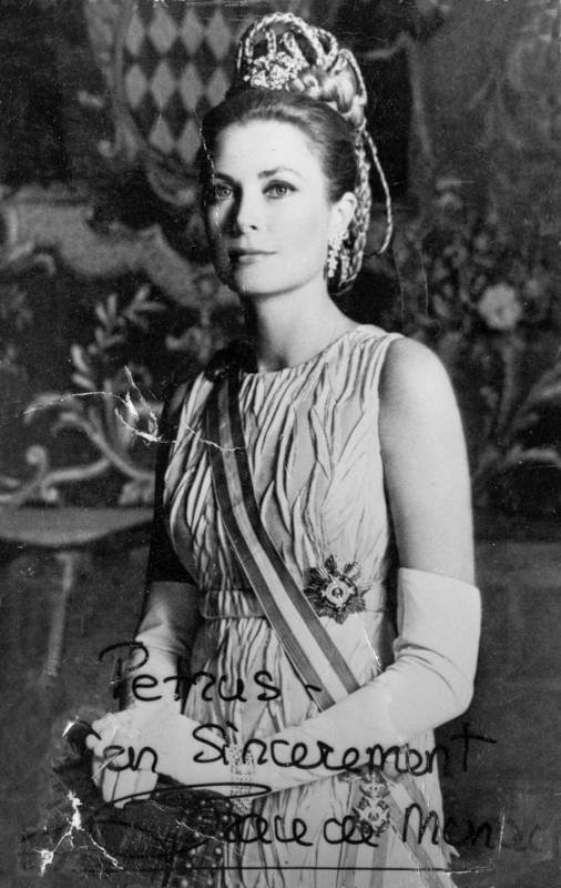 portrait grace dédicacé