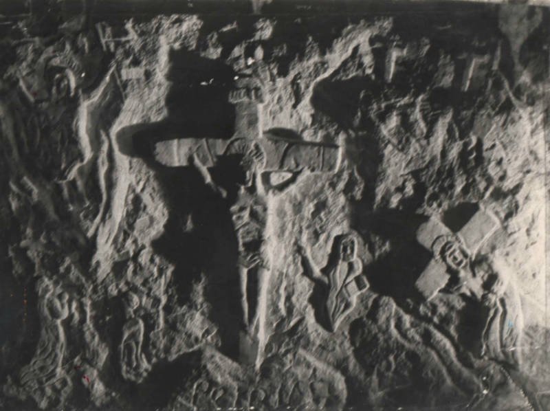 Bas-relief en pierre