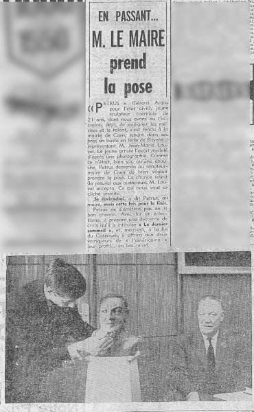 le buste dans la presse