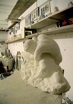 "Fusion" dans l'atelier du sculpteur