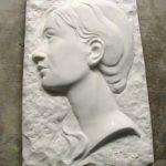 Le profil en marbre d'Anaîs